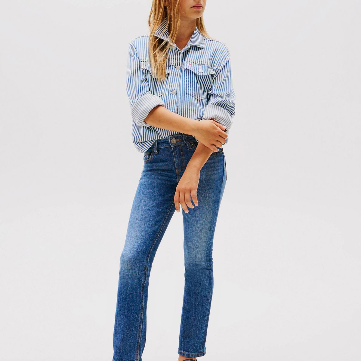 TOMMY HILFIGER - Jeans Acampanados Azul Tommy Hilfiger