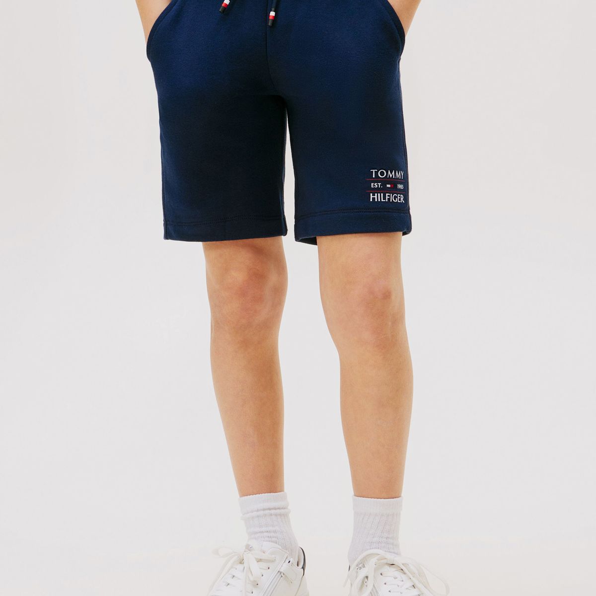 TOMMY HILFIGER - Short Con Logo Gráfico Azul Tommy Hilfiger