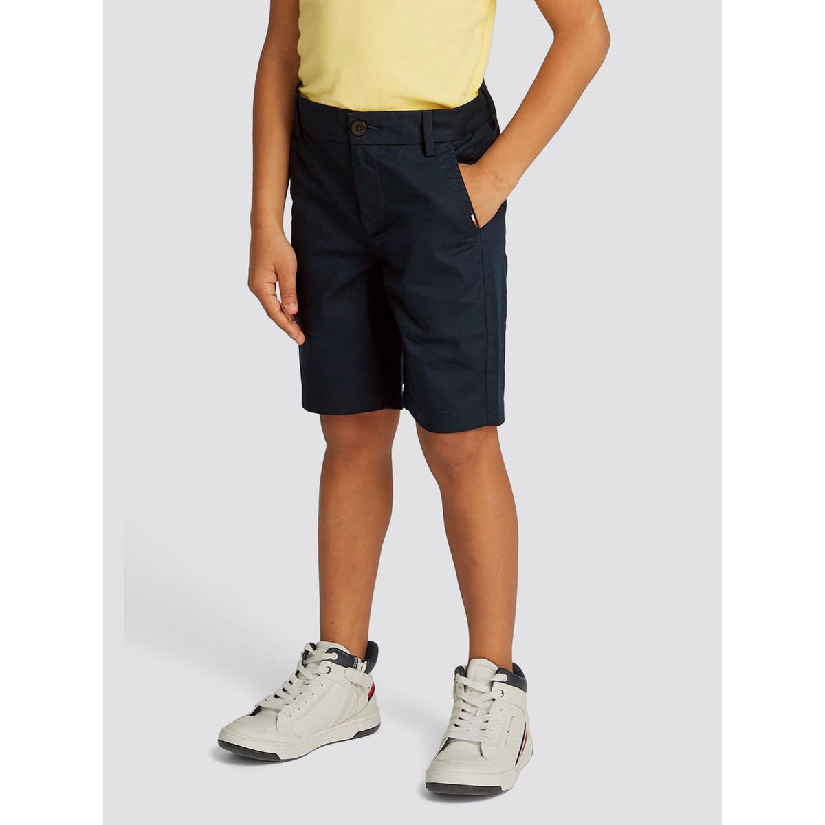 TOMMY HILFIGER - Short Chino 1985 Collection Azul Tommy Hilfiger