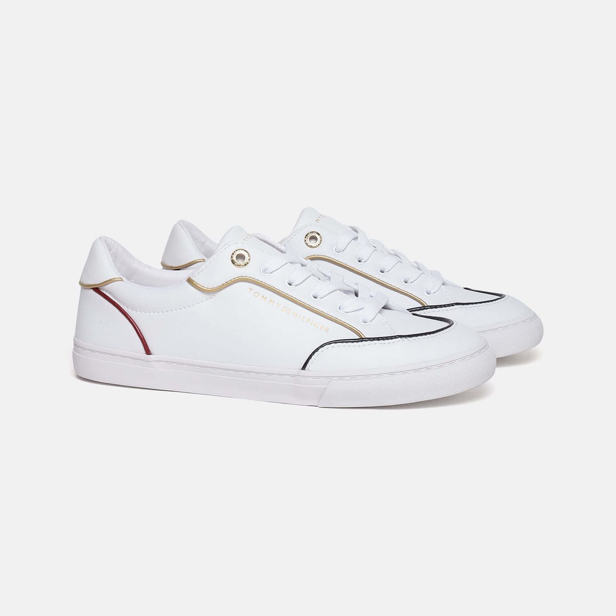 TOMMY HILFIGER - Zapatillas Con Suela Cupsole Blanco Tommy Hilfiger