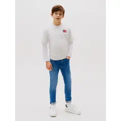 TOMMY HILFIGER - Jeans Scanton De Corte Slim Blanco
