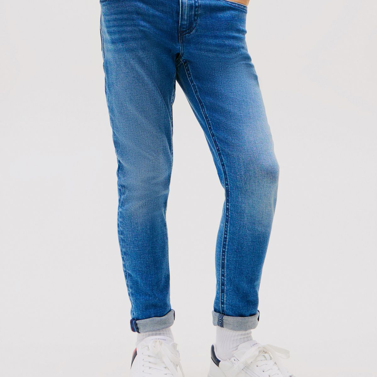 TOMMY HILFIGER - Jeans Scanton De Corte Slim Blanco Tommy Hilfiger