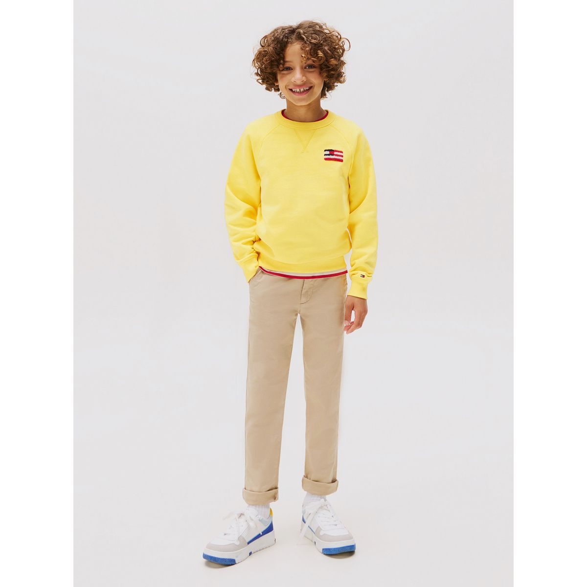TOMMY HILFIGER - Pantalón Chino 1985 Collection Beige Tommy Hilfiger
