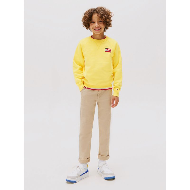 TOMMY HILFIGER - Pantalón Chino 1985 Collection Beige Tommy Hilfiger