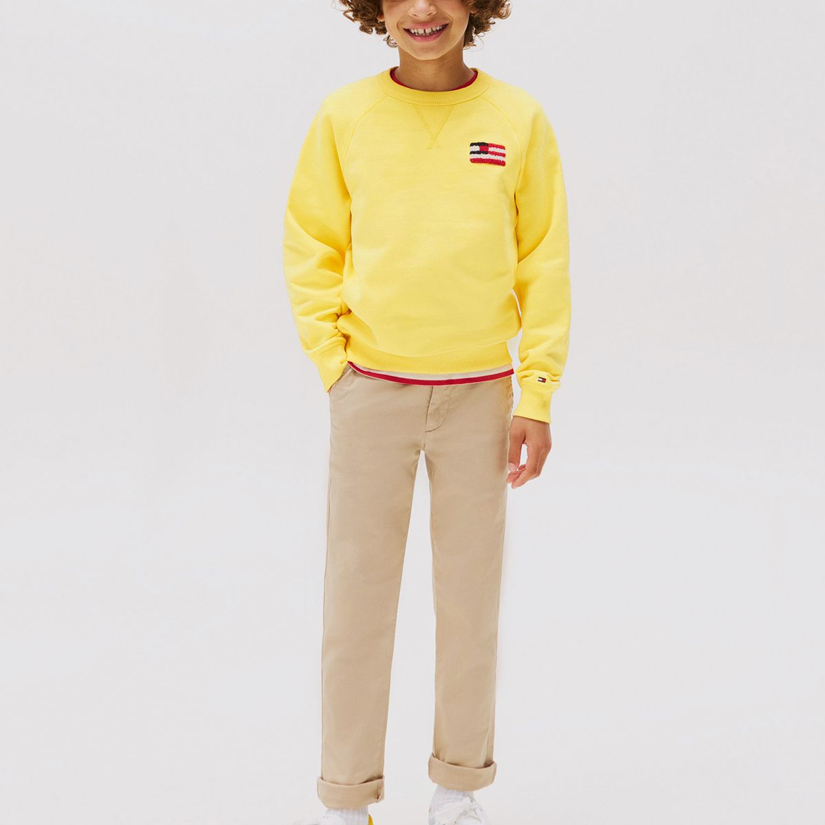 TOMMY HILFIGER - Pantalón Chino 1985 Collection Beige Tommy Hilfiger