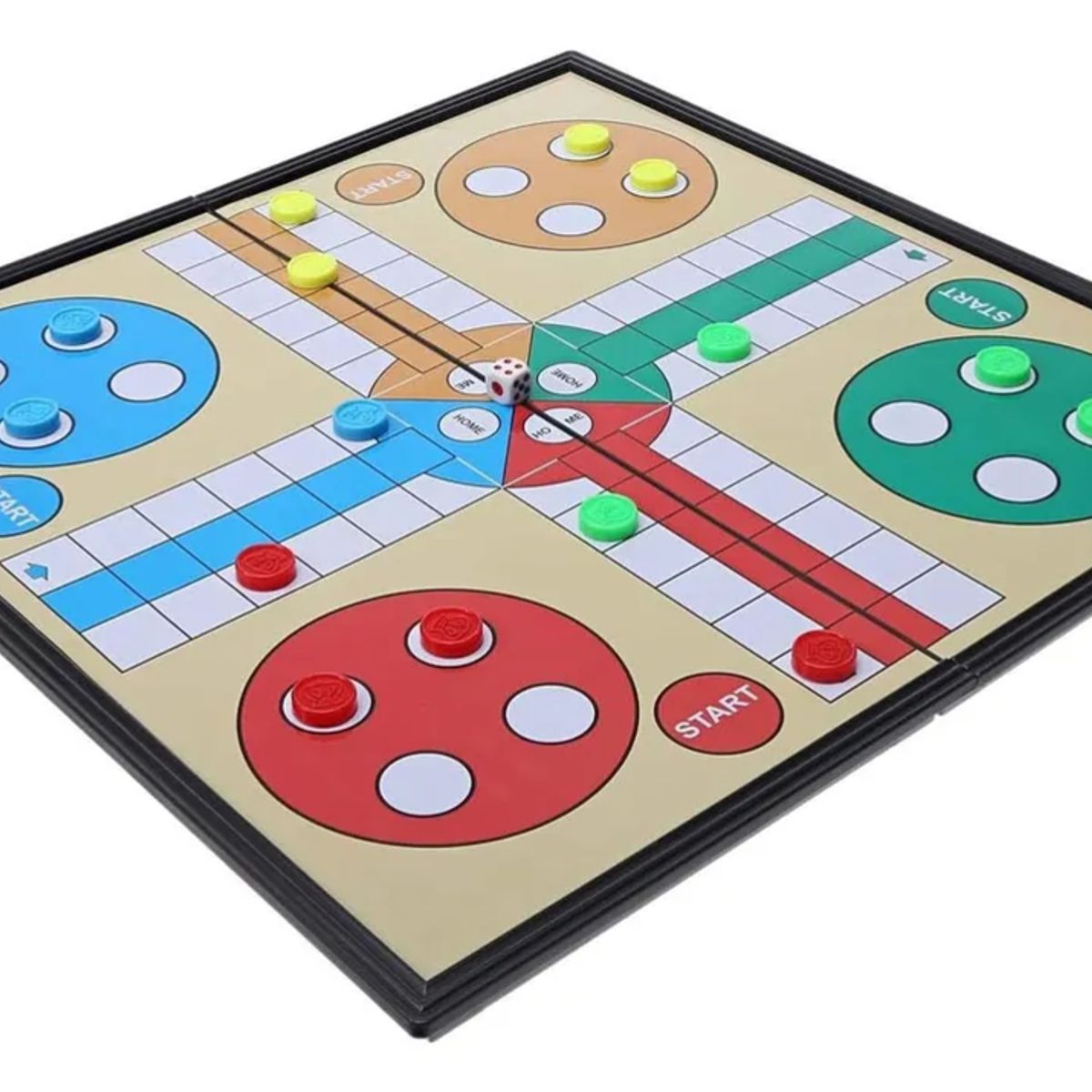 GENERICO - Ludo Juego Mesa Magnético Clásico Tablero Familiar