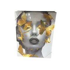 GENERICO - Arte Abstracto Sobre Lienzo De Mujer Africana Para Decoración