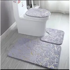 ANGELES DEL HOGAR - JUEGO DE ALFOMBRAS DE BAÑO DE 3 PIEZAS