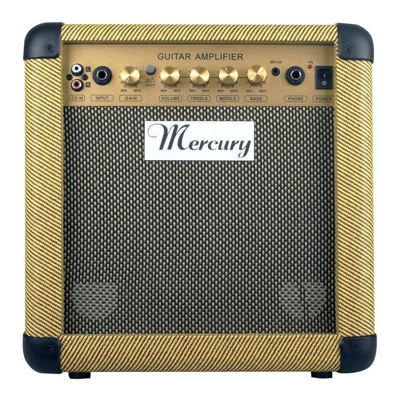MERCURY - Amplificador De Guitarra Eléctrica, 15 Watts Mercury / Ma15e