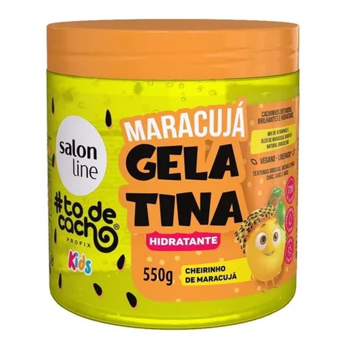SALON LINE - GEL HIDRATANTE KIDS MARACUYA 550 G SALON LINE