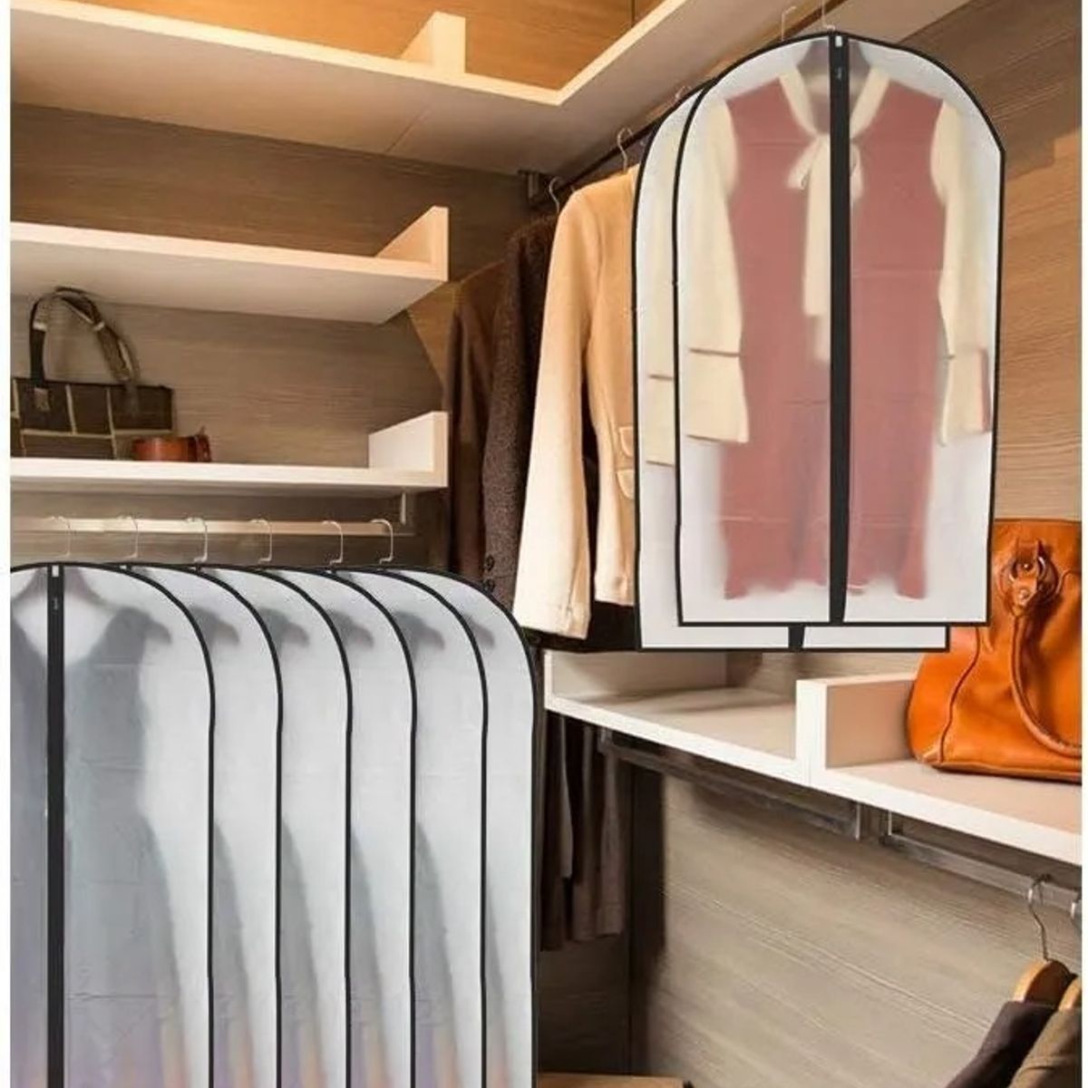 GENERICO - Organizadores Cubre Trajes Organizador Colgante Ropa 60x80cm