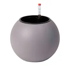 GENERICO - Macetero 23x26 cm gris Casa VIVA