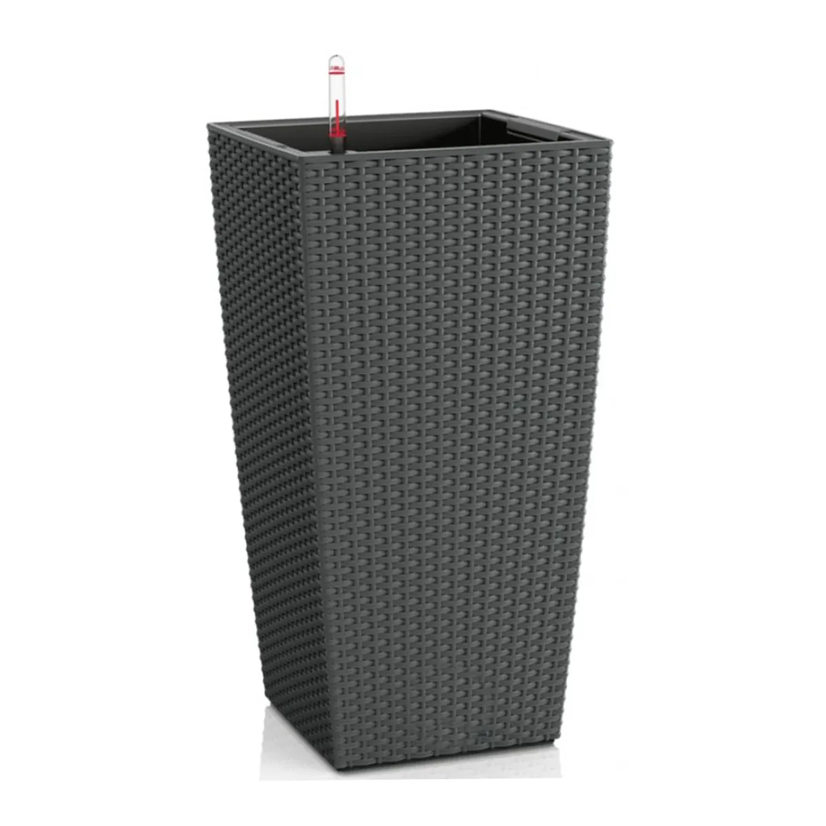 GENERICO - Macetero 39x31x77 cm gris Casa VIVA