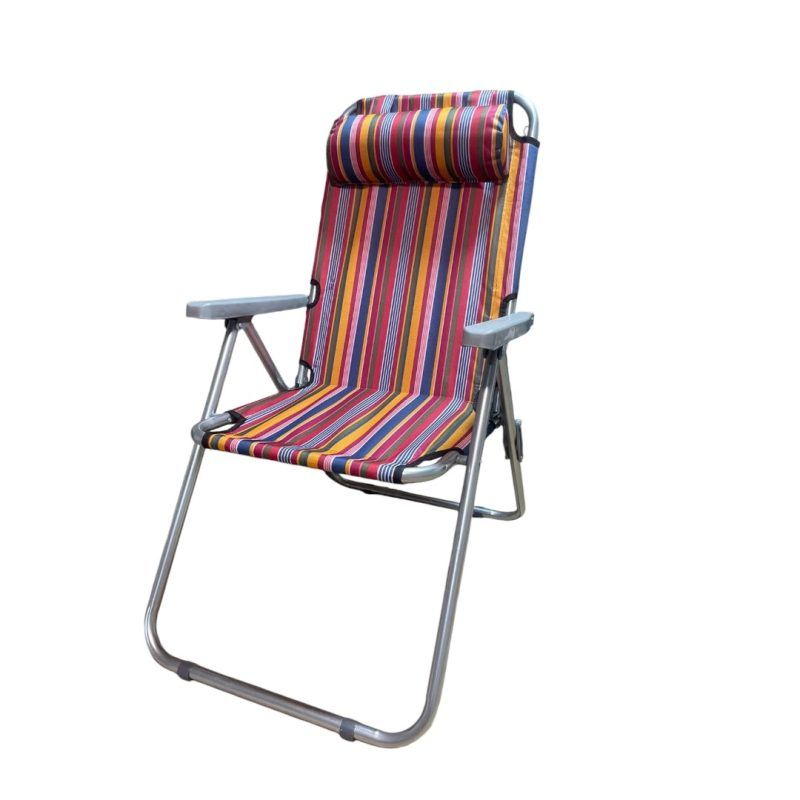ANGELES DEL HOGAR - SILLA REPOSERA JARDIN PLAYA CAMPING PLEGABLE