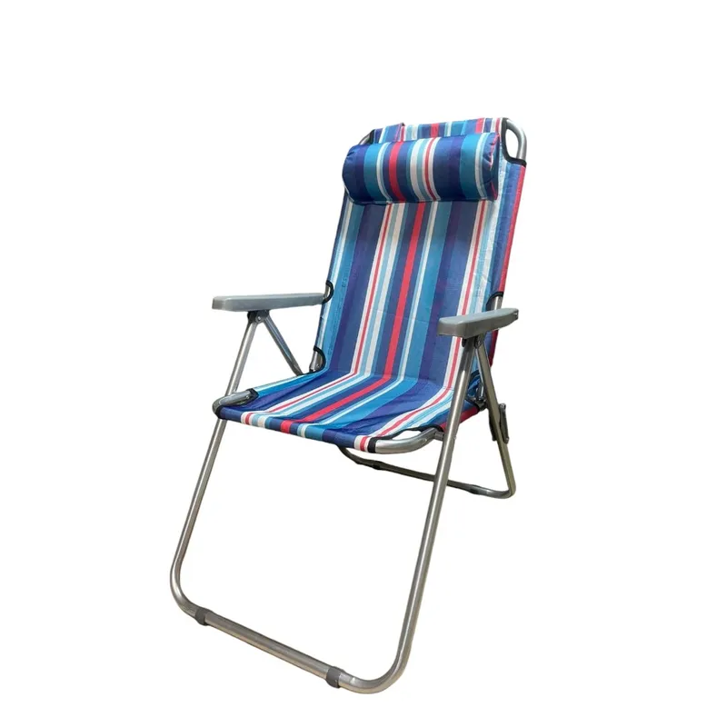 ANGELES DEL HOGAR - SILLA REPOSERA JARDIN PLAYA CAMPING PLEGABLE