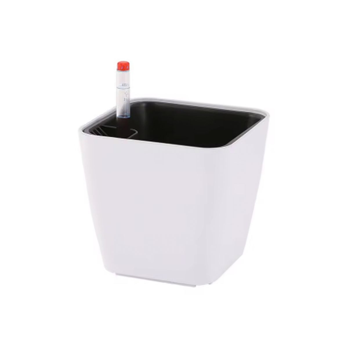 GENERICO - Macetero 13x13 cm blanco Casa VIVA