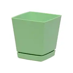 GENERICO - Macetero 14x15 cm verde Casa VIVA
