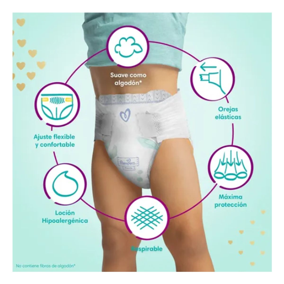 PAMPERS - Pañal Pampers Premium Care XXXG 60