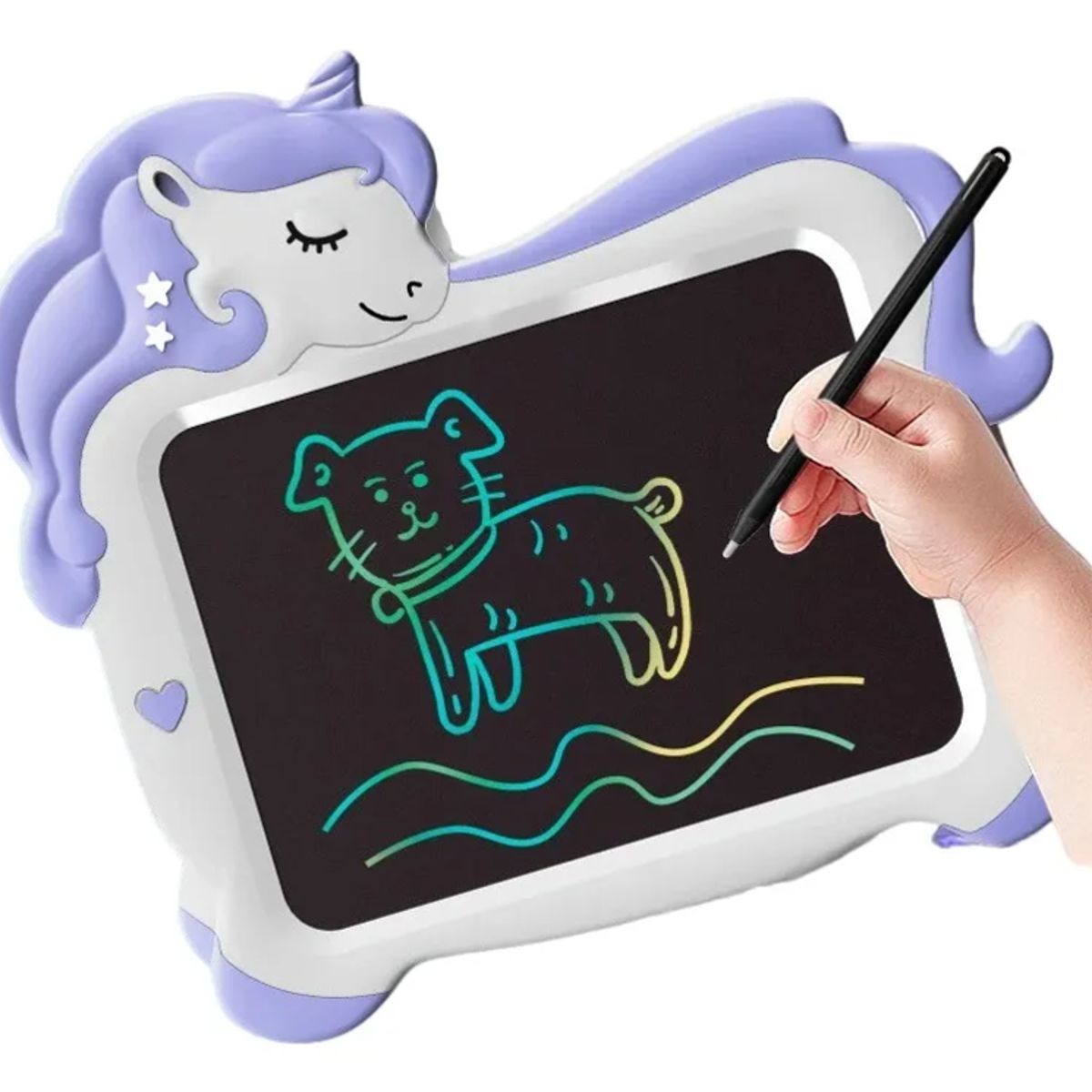 GENERICO - Tablet Pizarra Infantil Mágica Lcd