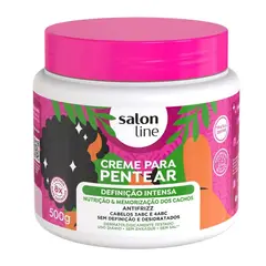 SALON LINE - CREMA DE PEINAR DEFINICION INTENSA 500 G