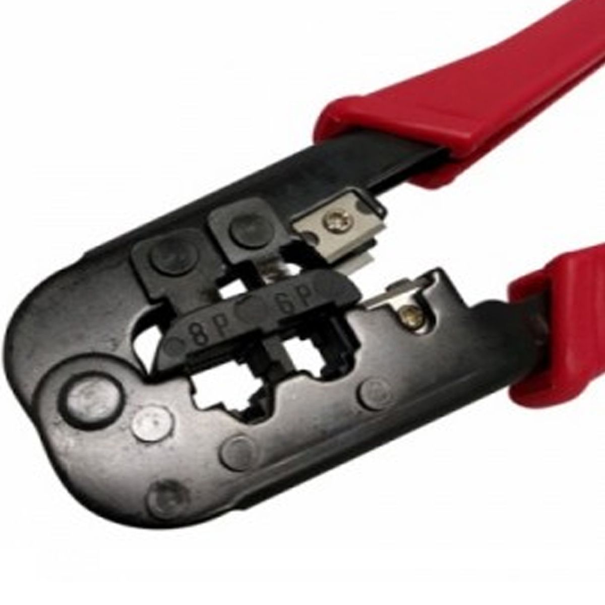 ULINK - CRIMPEADORA RJ45 RJ11 RJ12 METALICA ROJA