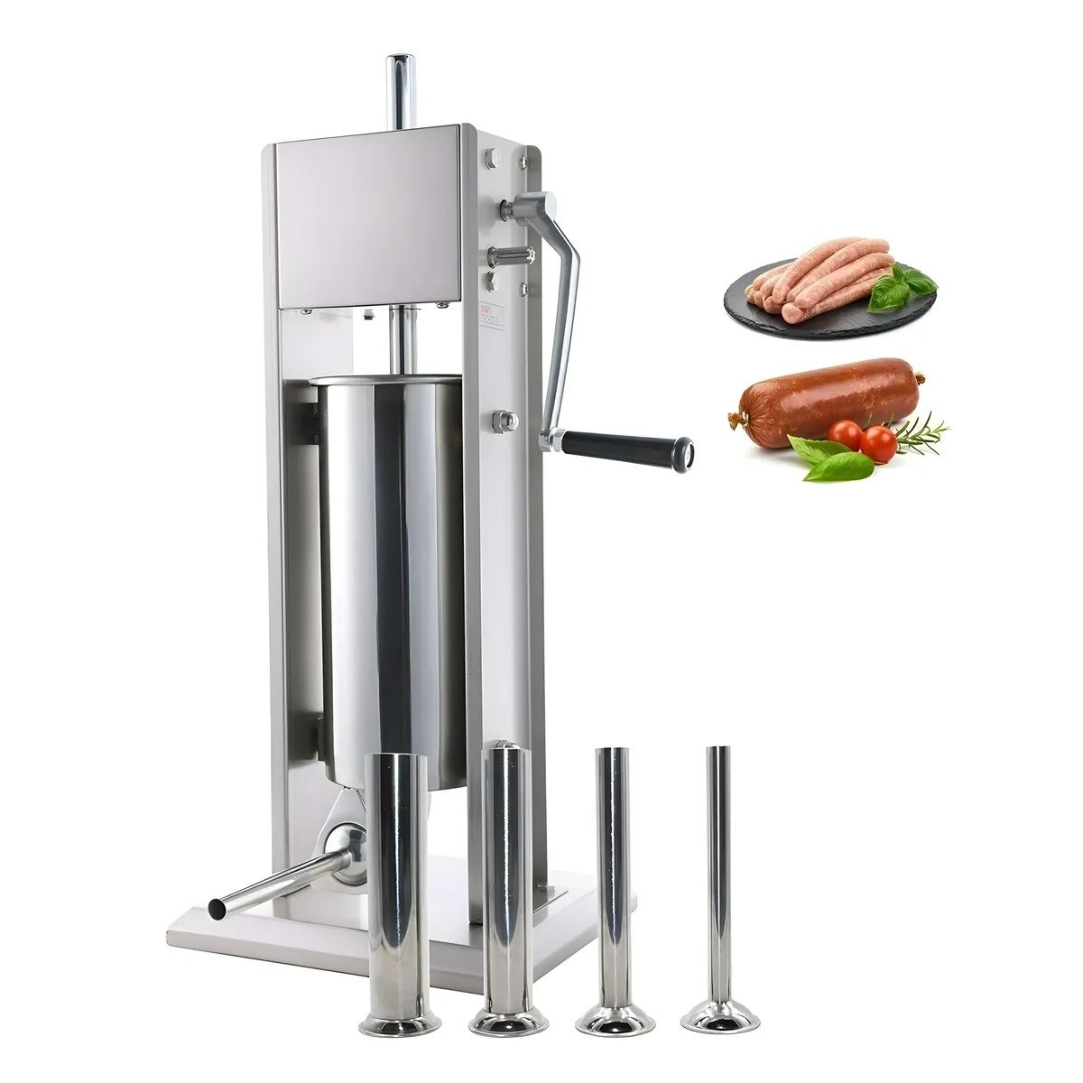 PASTELERIUSCL - Embutidora Manual Embutidoras De Chorizos Salchichas 10l