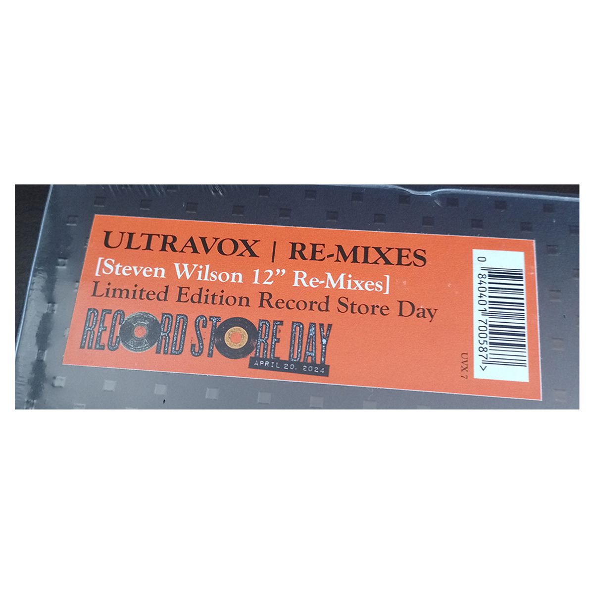 GENERICO - Ultravox -Steven Wilson Extended Re-mixes RSD Vinilo Maxi