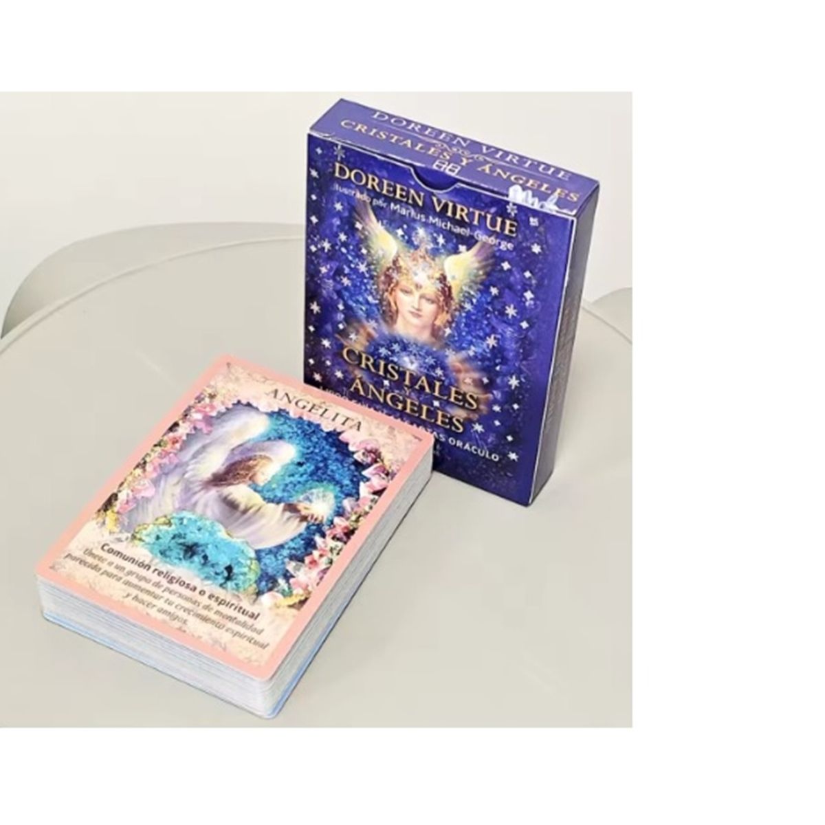 GENERICO - CARTAS DE TAROT CRISTALES Y ANGELES EN ESPAÑOL