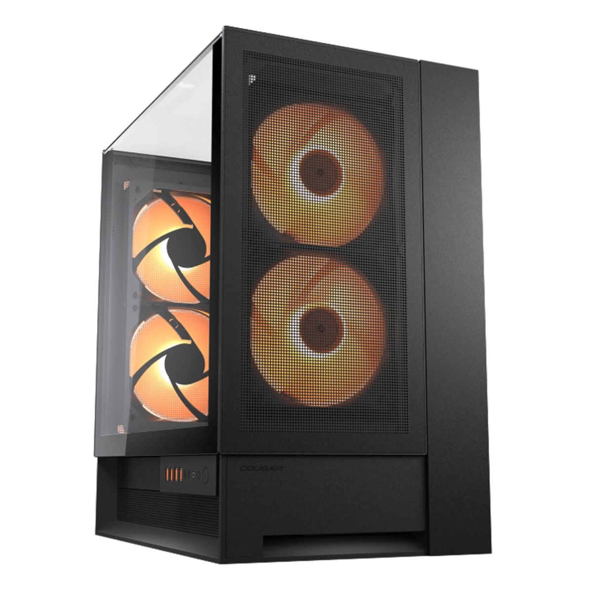 COUGAR - Gabinete Modular - Cougar OmnyX - SFuente - ATX - Negro