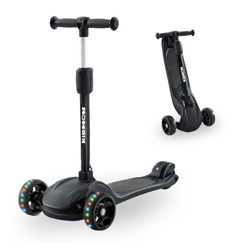KIDMON - Scooter Abs Kidmon Plegable Monopatin 3 Ruedas RGB