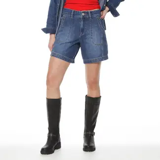 WADOS - SHORT TIRO ALTO PRETINA BASICA 1 BOTON