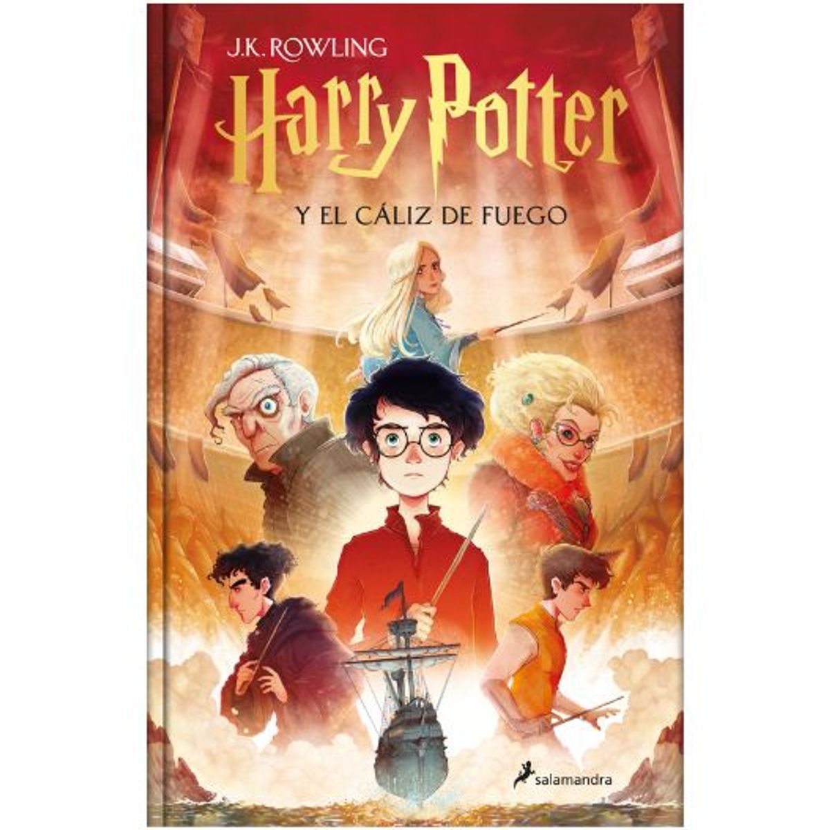 SALAMANDRA - Harry Potter 4 Y El Caliz De Fuego, Libro