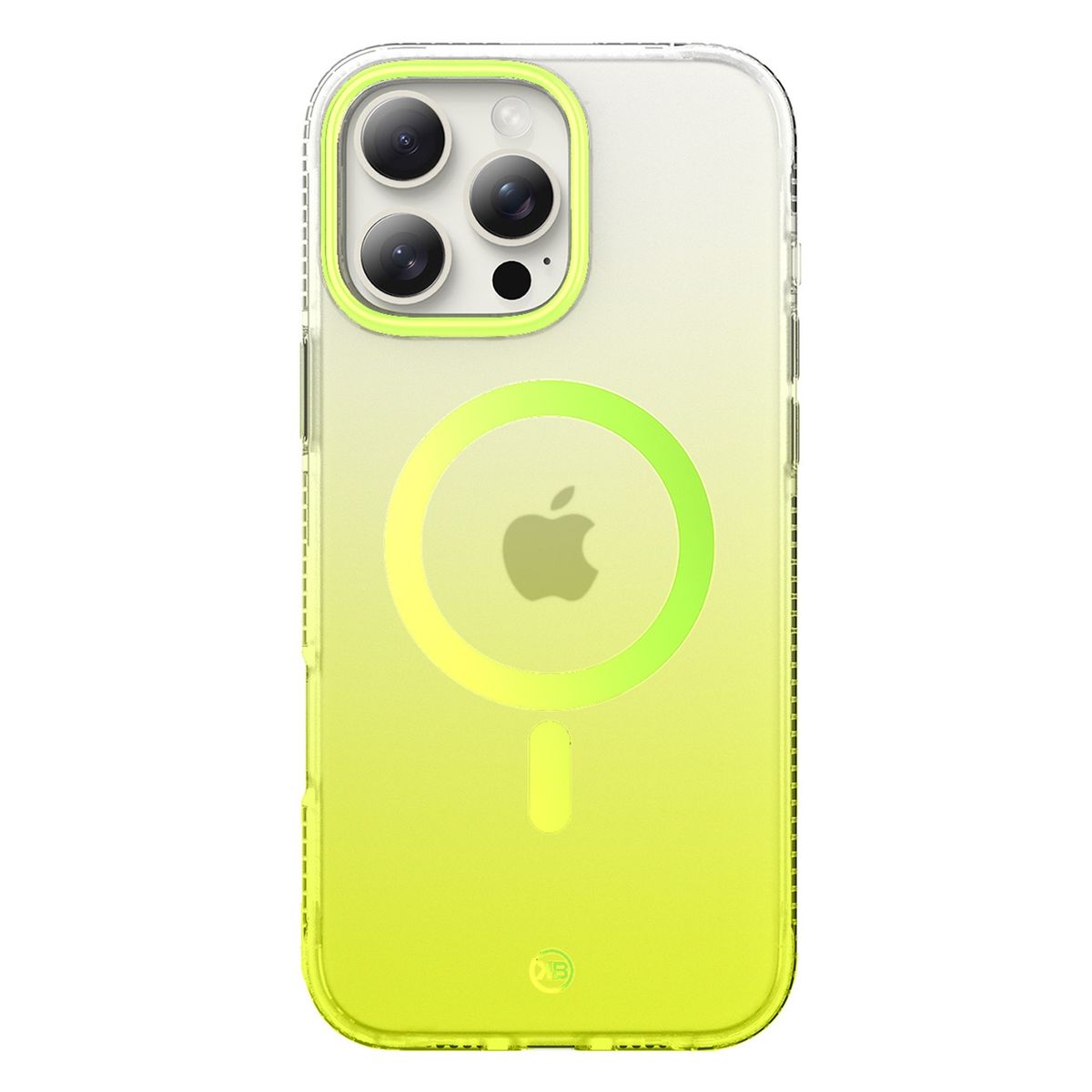 KBOD - Carcasa Rainbow Kbod A36 Magsafe Para iPhone 11 Amarillo