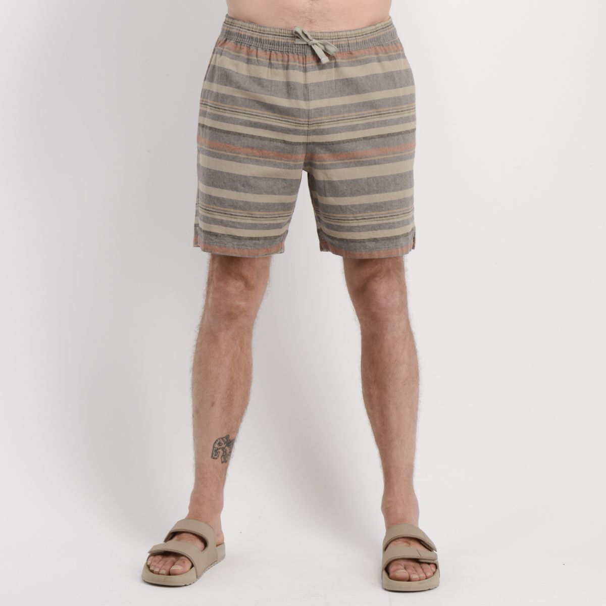 O'NEILL - BERMUDA LOW KEY STRIP VERDE OSCURO