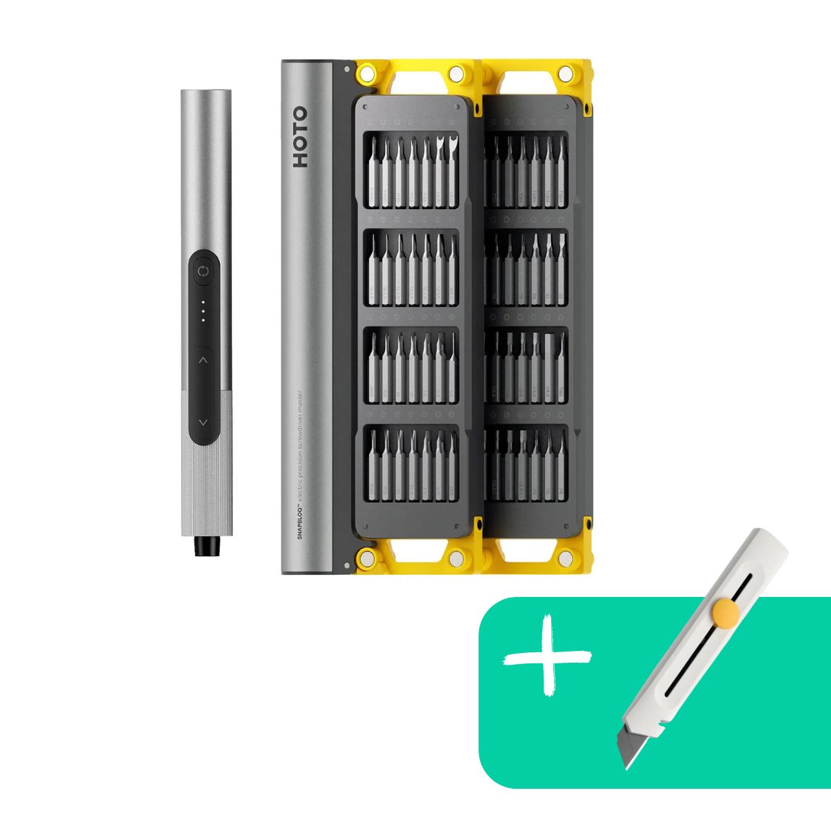 HOTO - HOTO Destornillador de Precisión SNAPBLOQ S-A01 + Cartonero