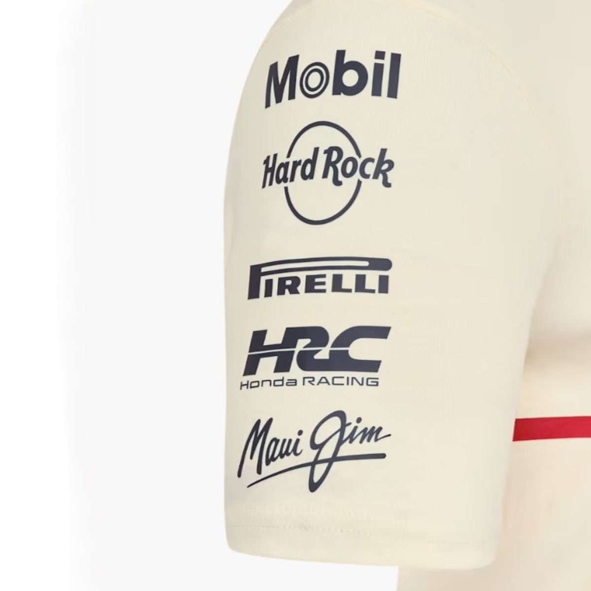 RED BULL - Polera CASTORE Oficial Oracle RedBull Racing Heritage 2025