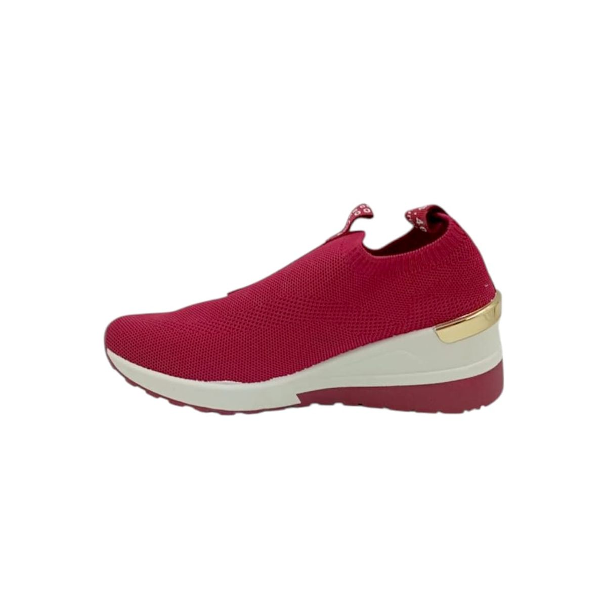 HERIEL - Zapatilla Burdeos Textil Mujer