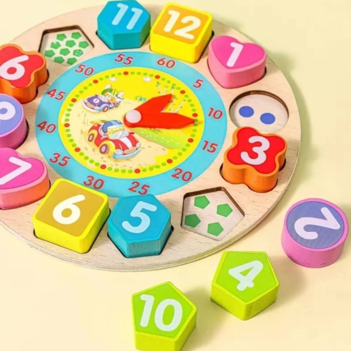 GENERICO - Juguete Didáctico Reloj De Enseñanza Para Niños Armable