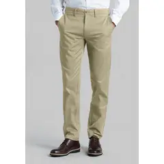FEROUCH - Pantalón Twill Slim /33 Beige