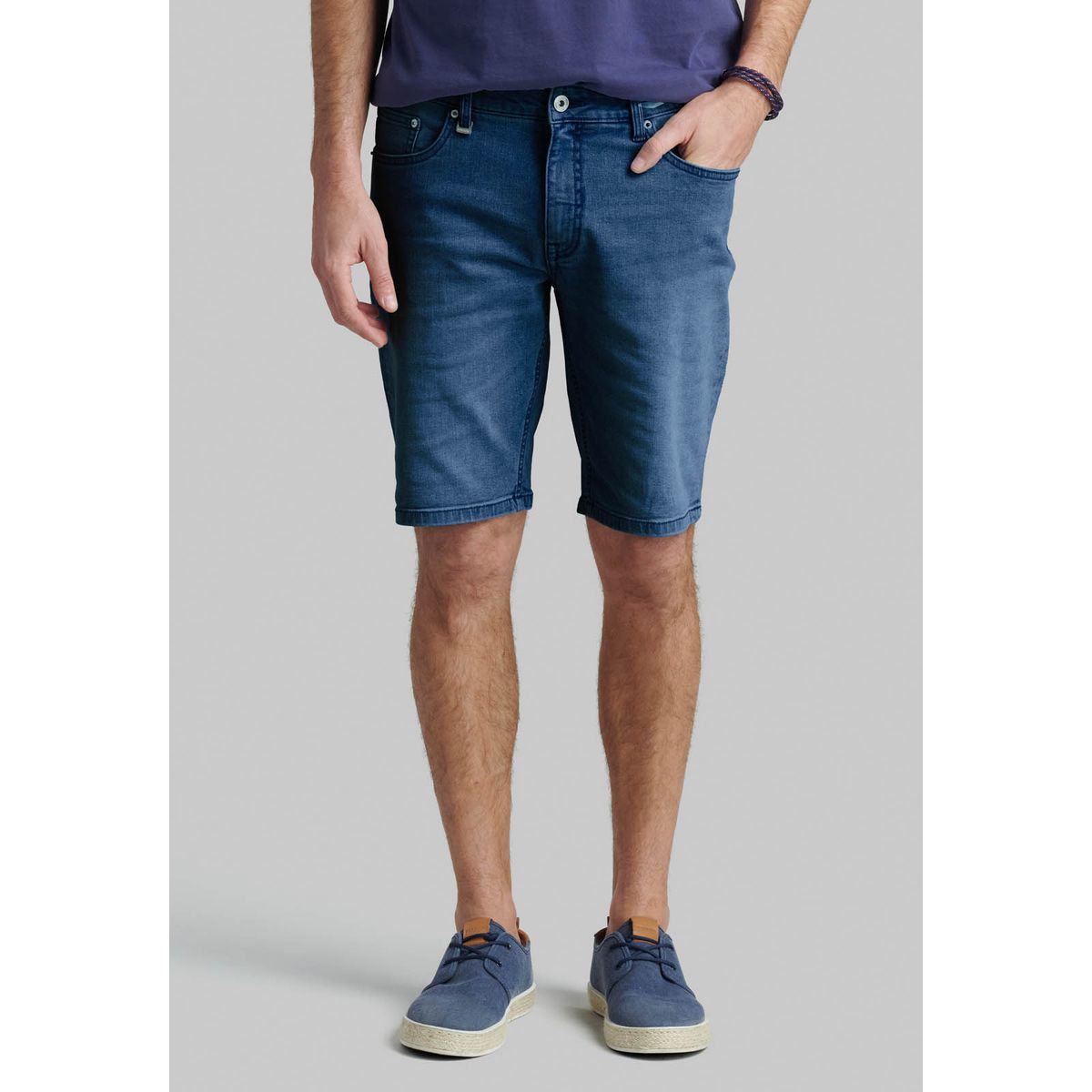 FEROUCH - Bermuda Kansas Sport Azul Ferouch