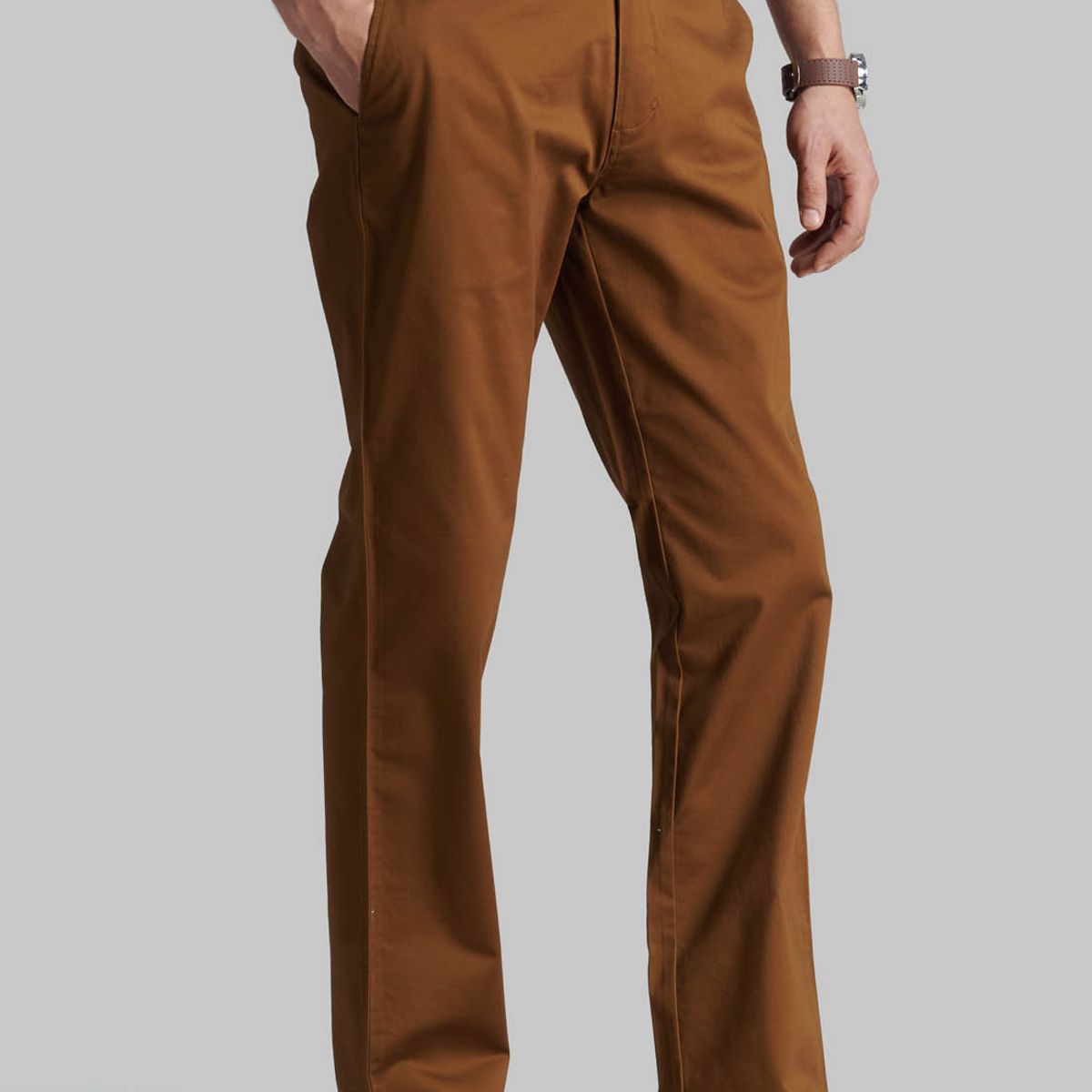 FEROUCH - Pantalón Twill Without Pleats L/31 Business Café Ferouch