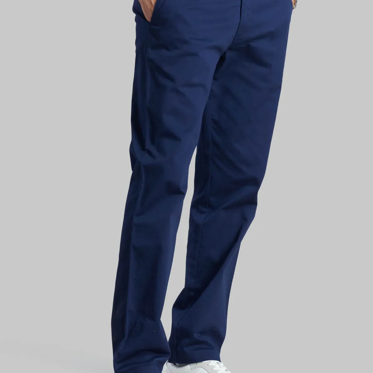 FEROUCH - Pantalón Twill Without Pleats L/31 Business Azul Ferouch