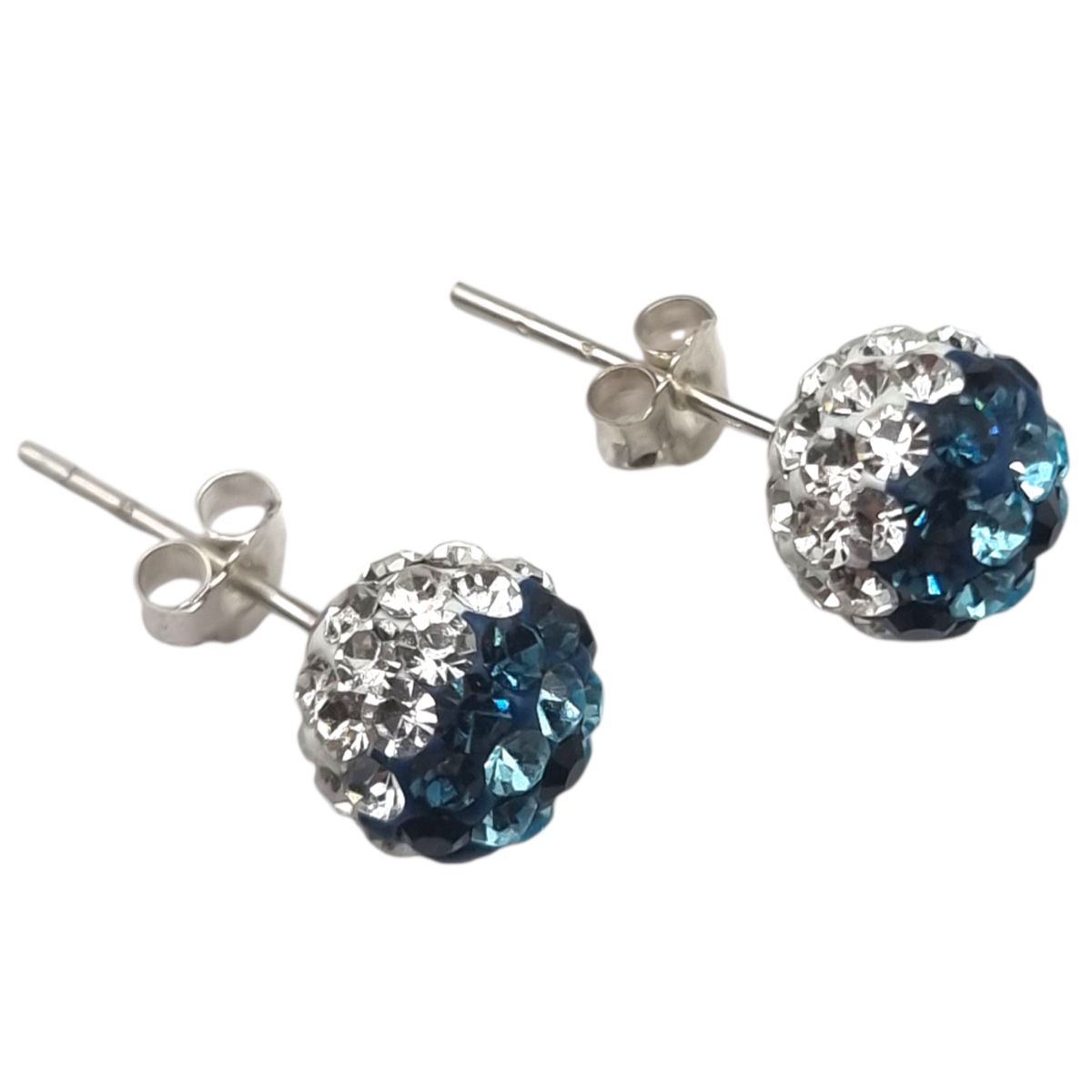 LK LUKSO - Aros Cristales Multicolor 8 mm en Plata 925