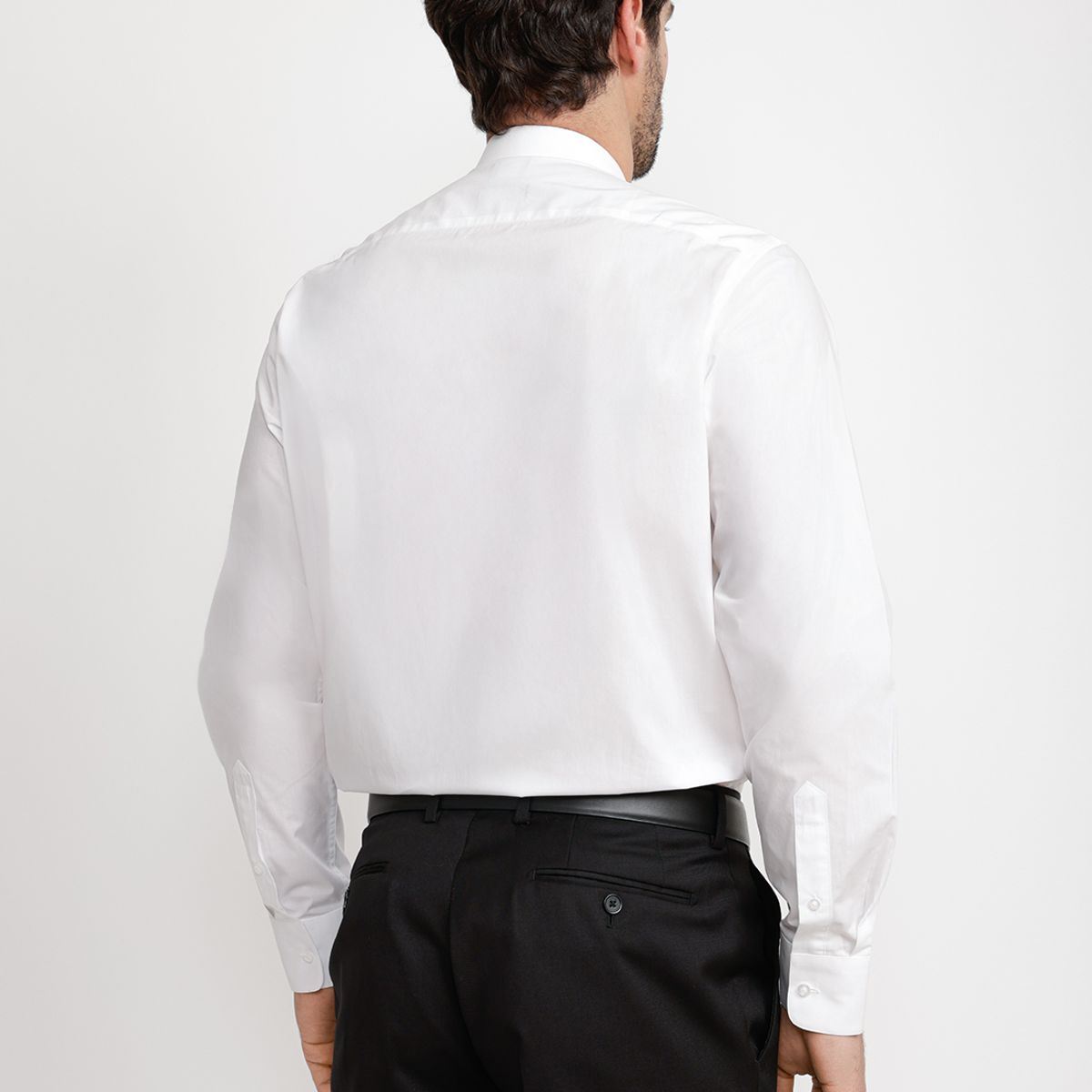TRIAL - Camisa Hombre Formal Popelina Classic Blanco