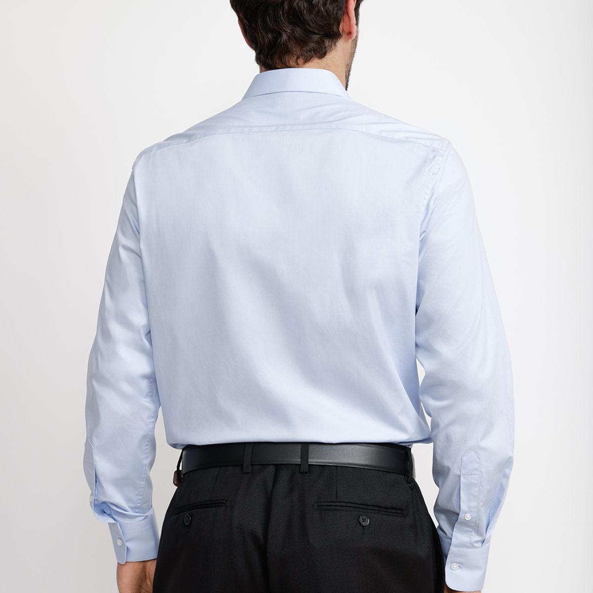 TRIAL - Camisa Hombre Formal Popelina Dynamic Celeste