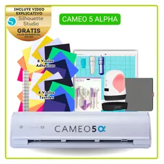 SILHOUETTE - SAN 08 Cameo 5 ALPHA + MINI ESTAMPADORA