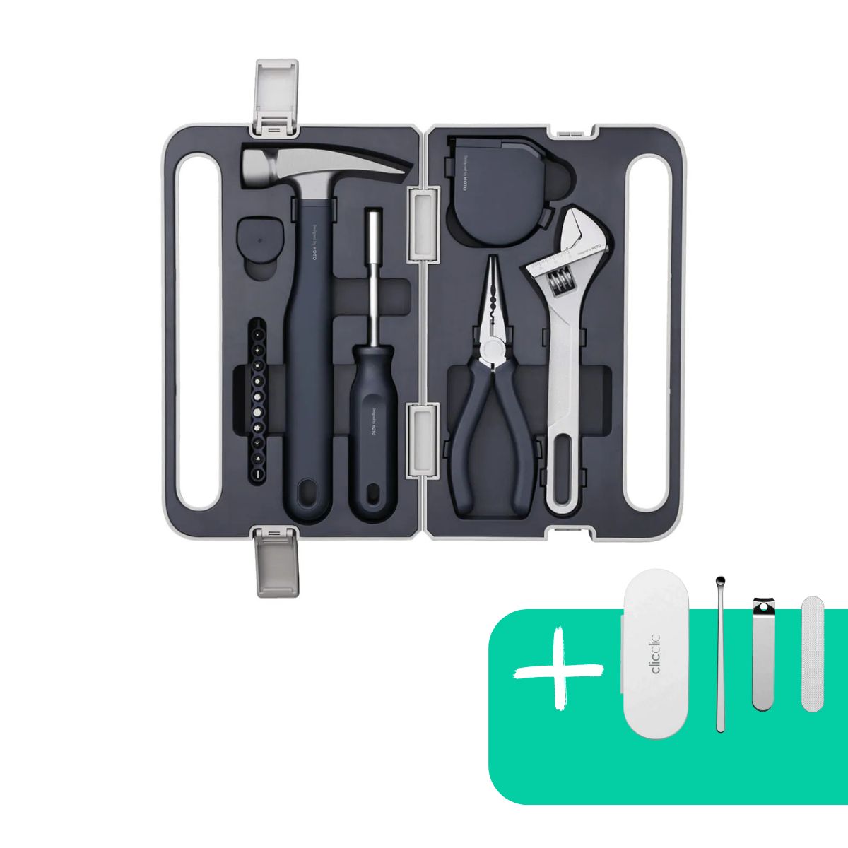 HOTO - HOTO Set de Herramientas + Set Corta uñas