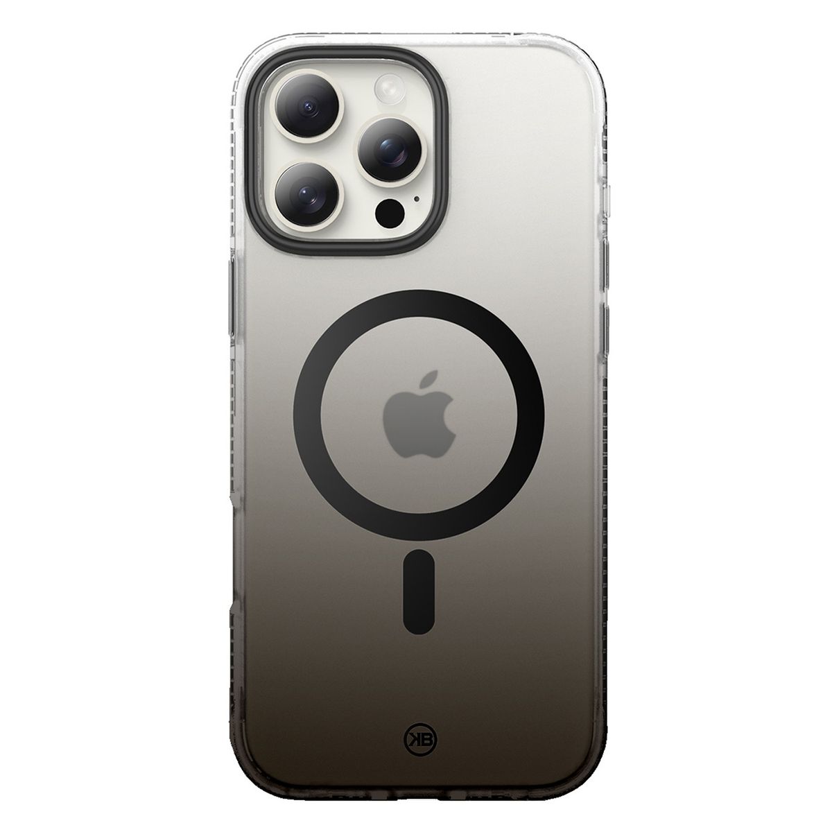 KBOD - Carcasa Rainbow Kbod A36 Magsafe Para iPhone 16 Pro Negro