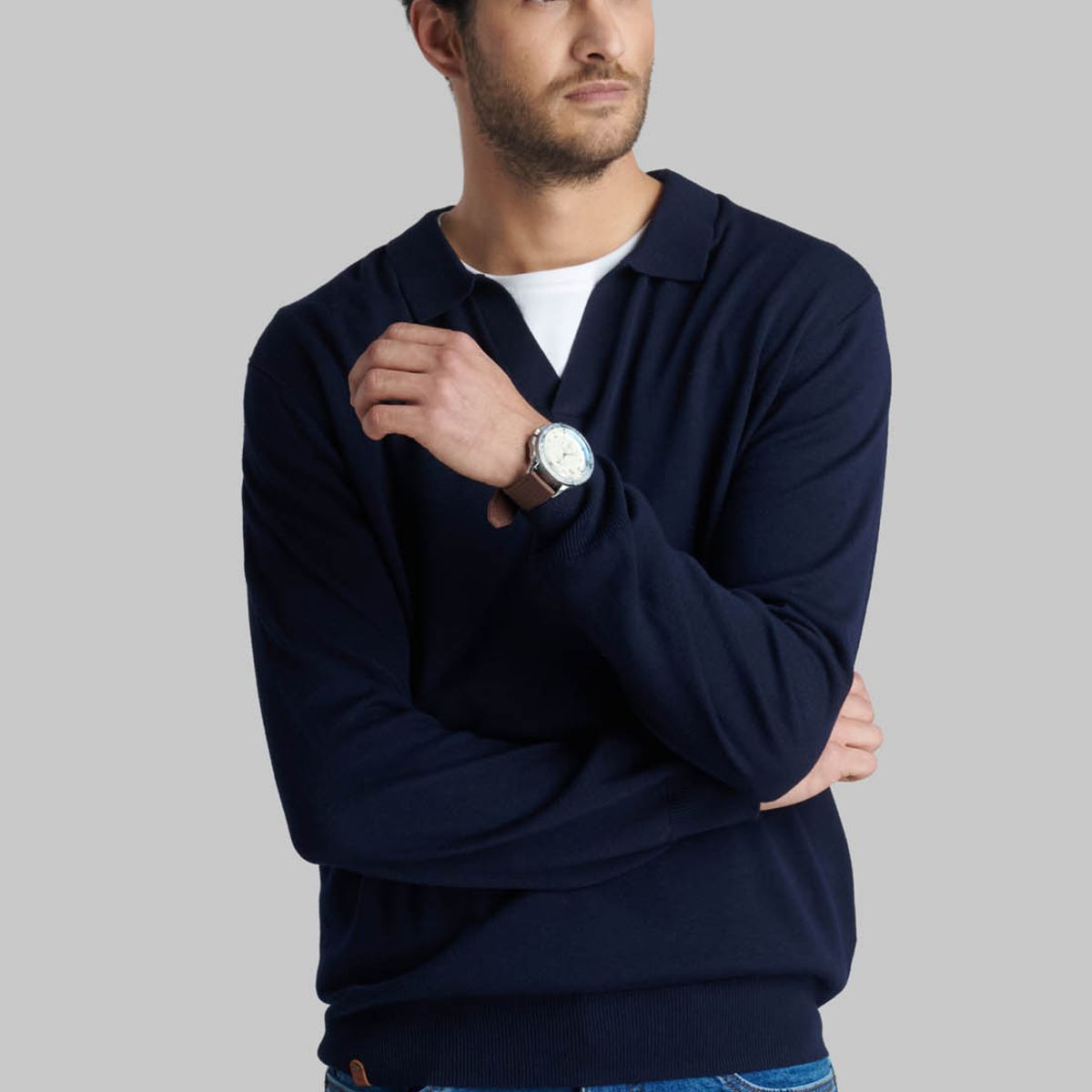 FEROUCH - Sweater Pittsburgh Azul Ferouch