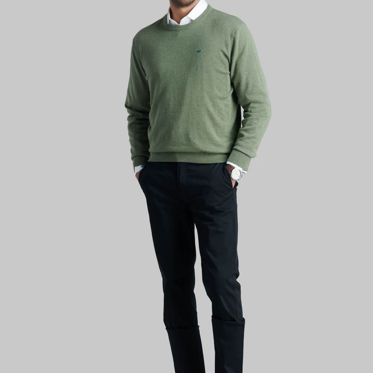 FEROUCH - Sweater Paris Verde Ferouch